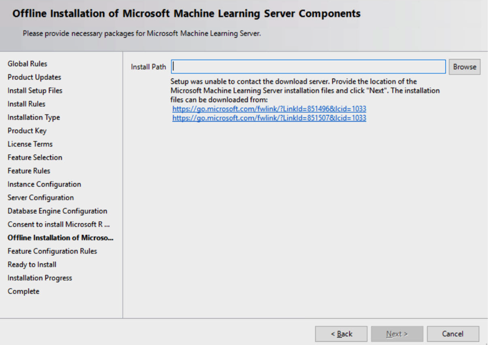 SQL SERVER – Installation Stuck at Offline Installation of Microsoft ...